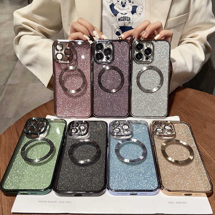 Wholesale Luxury Magnetic Soft TPU Designer Waterproof Mobile Phone Case Sublimation for Iphone 15 14 13 12 11 Pro Max Plus